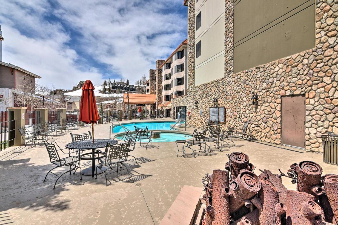 Ski-Inandski-Out Crested Butte Studio With Pool Access Luaran gambar