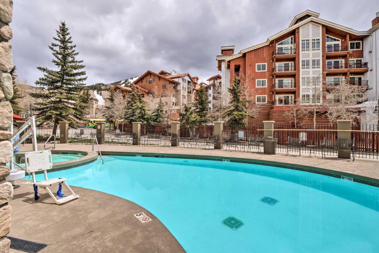 Ski-Inandski-Out Crested Butte Studio With Pool Access Luaran gambar